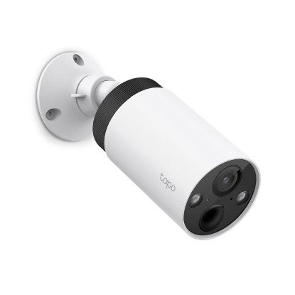 Omrežna nadzorna kamera TP-LINK Tapo C420, 2K QHD 4MP, Full-Color Night Vision, microSD, 2×reflektorja, dvosmerni audio, zaznavanje gibanja, vodoodporna IP65, Wi-Fi, aplikacija Tapo