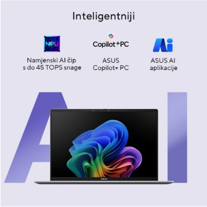 ASUS VivoBook X1607QA-MB005W / Purwa SE , 16GB, 512GB SSD, Qualcomm Adreno, 16" WUXGA IPS, Windows 11