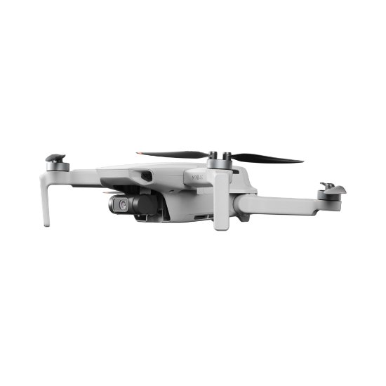 Dron DJI Mini 4K, 4K kamera, 3-axis gimbal, vreme leta do 31min, upravljanje daljinskim upravljačem, sivi