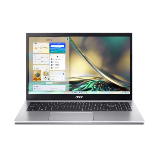 Prenosnik ACER Aspire 3 NX.K6SEX.01P+WIN / Core i7 1255U, 16GB, 512GB SSD, Intel HD Graphics, 15.6" FHD IPS, Windows 11, srebrni