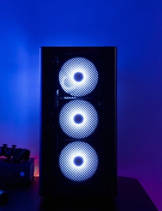 Računalnik EPOCH Galaxia V2 / Ryzen 5 8400F, 16GB DDR5, 1TB SSD NVMe, nVidia GeForce RTX 5060 8GB, WiFi, Windows 11, črn