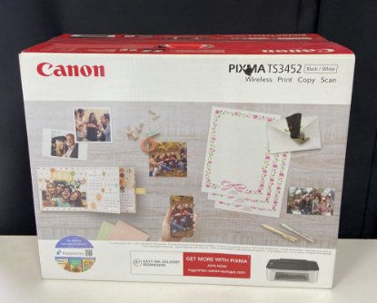 OPEN BOX - Multifunkcijski printer CANON Pixma TS3452, printer/scanner/copy, 4800dpi, USB, Wi-Fi, crno-bijeli