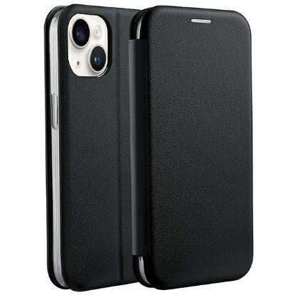 Ovitek BELINE Book za iPhone 15 Plus, knjižni, črni
