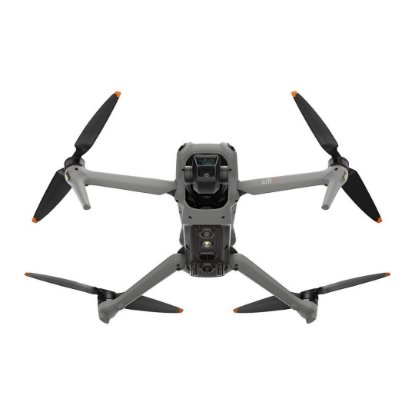 Dron DJI Air 3, 4K UHD kamera, 3-osni gimbal, čas letenja do 46 minut, upravljanje z daljinskim upravljalnikom, siv
