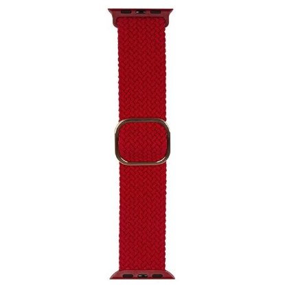 Pašček BELINE Textile za Apple Watch 42/44/45/49mm, rdeči