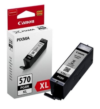 Kartuša CANON PGI-570BK, za Pixma MG5750/MG5751/MG6850/MG6851/MG7750/MG7751, črna