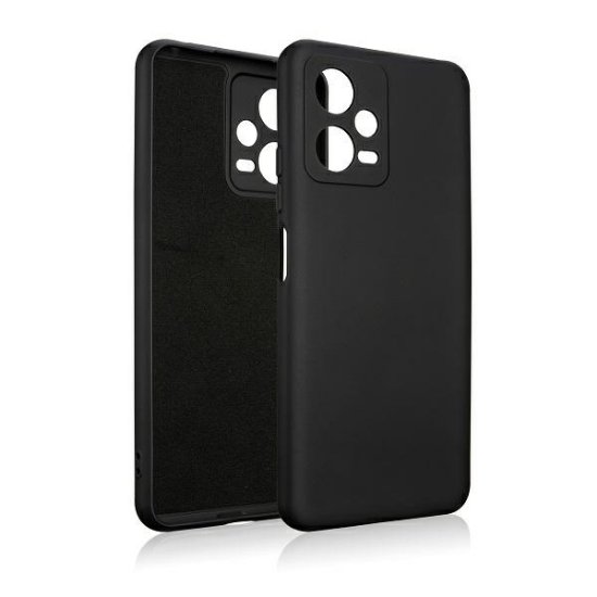 Ovitek BELINE Silicone za Xiaomi Redmi Note 12 5G / Poco X5 5G, črni