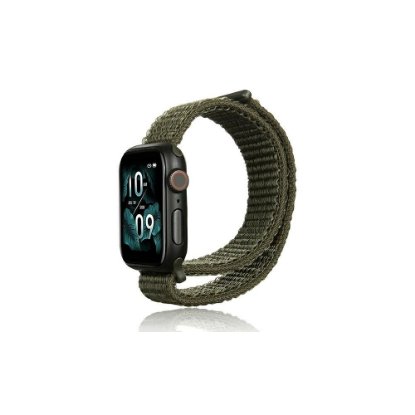 Pašček BELINE Nylon za Apple Watch 38/40/41mm, khaki