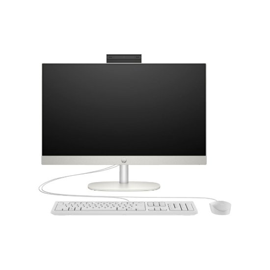 Računalo AiO HP ProOne 240 G10 A55B9ET / 23,8" FHD IPS, Core i7 1355U, 16GB, 512GB SSD, Intel HD Graphics, WiFi, tipkovnica, miš, Windows 11, bijelo
