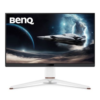 Igralni monitor 31.5" BENQ EX321UX 9H.LM7LB.QBE, 4K UHD, IPS, 144Hz, 1ms, 700cd/m2, FreeSync, bel