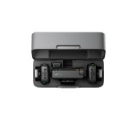 Mikrofon DJI Mic Mini (2 TX + 1 RX + polnilni etui), brezžični, črn