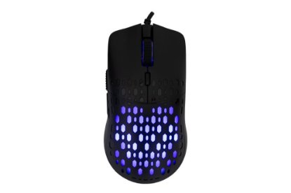 Miška BARACUDA BGM-021 Octopus, RGB, optična, 3600dpi, črna