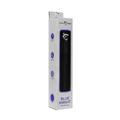 Podloga za miš WHITE SHARK GMP-2103 Blue Knight, 400x300, crna