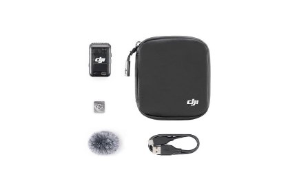 Mikrofon DJI Mic 2 (1 TX), brezžični, črni