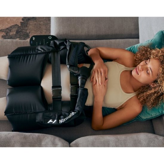 Naprava za masažo HYPERICE Normatec Hip Attachment, nastavek za boke, črn