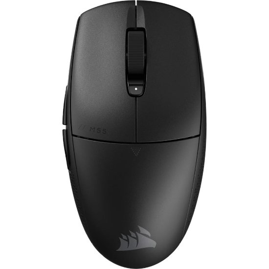 Miška CORSAIR M55 Wireless, optična, brezžična, BT, 24000dpi, črna
