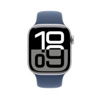 Pametna ura APPLE Watch S10 GPS, 42mm Silver Alu Case with Denim Sport Band - M/L