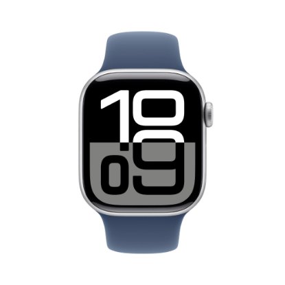 Pametna ura APPLE Watch S10 GPS, 42mm Silver Alu Case with Denim Sport Band - M/L