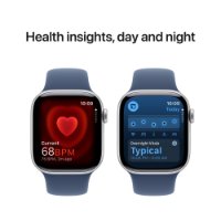 Pametna ura APPLE Watch S10 GPS, 42mm Silver Alu Case with Denim Sport Band - M/L