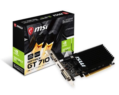 Grafična kartica MSI GeForce 710 2GD3H LP, 2 GB DDR3