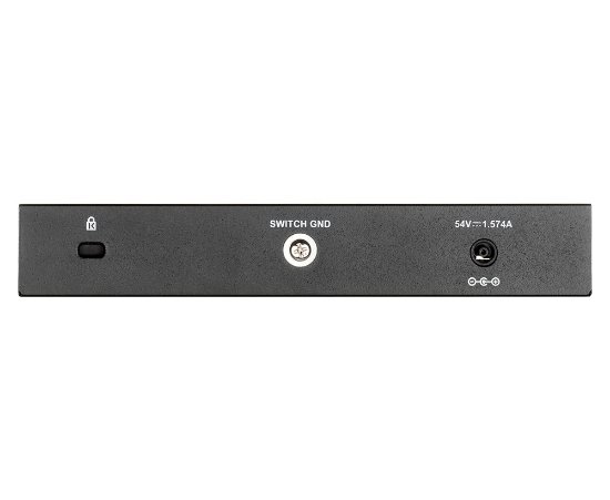 Preklopnik D-LINK DGS-1100-08PV2, spletno upravljan, gigabitni PoE preklopnik, 10/100/1000 Mbps, kovinsko ohišje, 8-portni