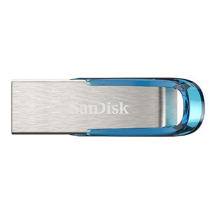 USB ključek 3.0 FLASH DRIVE, 64GB, SANDISK Ultra Flair, SDCZ73-064G-G46B, modri