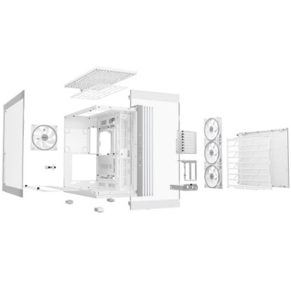Ohišje BE QUIET Light Base 900 FX, E-ATX, belo, bez napajalnika
