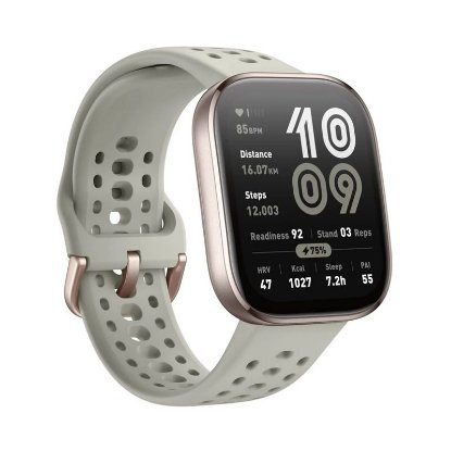 Pametna ura AMAZFIT Bip 6, pametna obvestila, siva.
