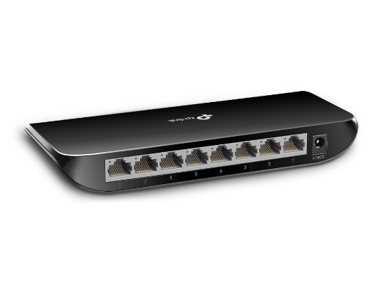 Stikalo TP-LINK TL-SG1008D, 10/100/1000 Mbps, 8 priključkov