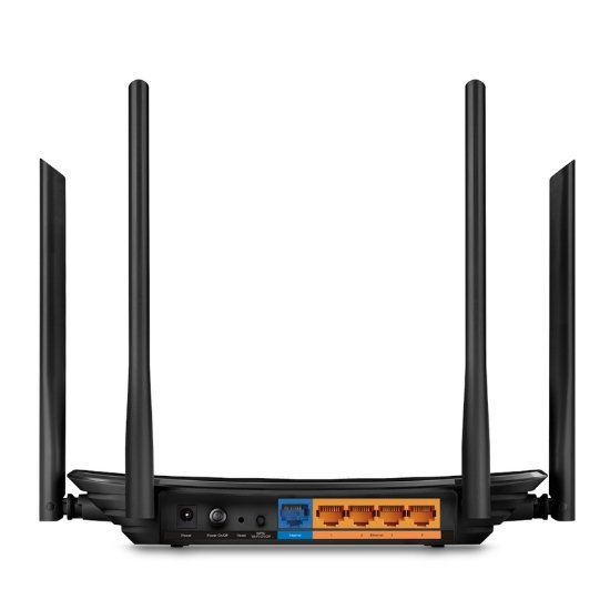 Usmerjevalnik TP-LINK AC-1200, 802.11a/b/g/n/ac, dvopasovni gigabitni Archer C6, usmerjevalnik, 4 x 10/100/1000 LAN + 1 x 10/100/1000 WAN, 4 antene, brezžični