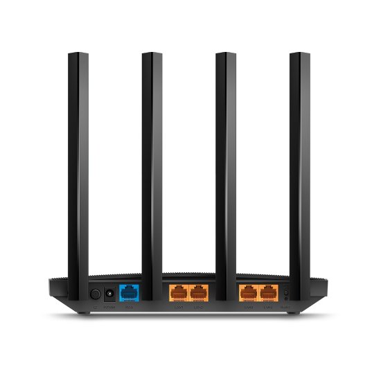 Usmerjevalnik TP-LINK AC-1900, 802.11a/b/g/n/ac, dvopasovni gigabitni Archer C80, usmerjevalnik, 4x 10/100/1000 LAN + WAN, 4 antene, brezžični