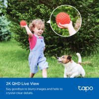 Mrežna nadzorna kamera TP-LINK C425 KIT, 2K, baterijska, solarni panel, zunanja, WiFi, pametna, noćno snemanje