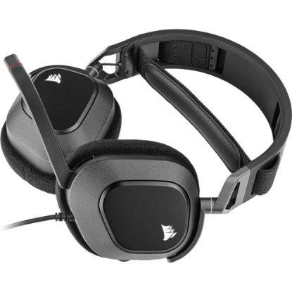 slušalke CORSAIR HS80 RGB USB, mikrofon, črne