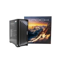 Računalnik EPOCH Pyxis / Ryzen 5 7600X, 32GB DDR5, 1TB SSD NVMe, AMD Radeon RX 7800XT 16GB, WiFi, Windows 11, črno