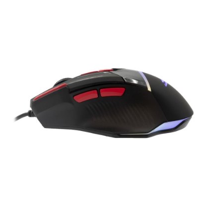 Miška BARACUDA BGM-041 Manta, RGB, optična, 12800dpi, črna