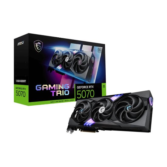 Grafična kartica MSI GeForce RTX 5070 Gaming Trio OC, 12GB GDDR7