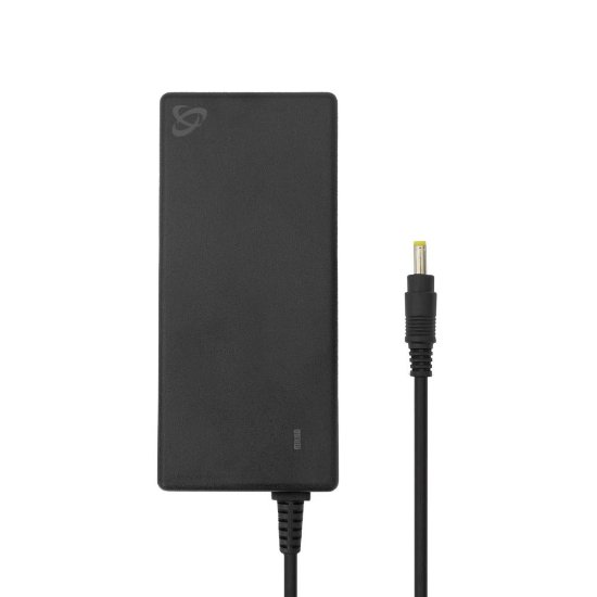 Polnilec za prenosni računalnik SBOX LN-45W2, za Lenovo, 45W, okrogli, črni