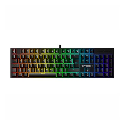 Tipkovnica EPOCH Rhea, RGB, mehanička, crveni switch, UK/SLO/HR layout, črna, USB