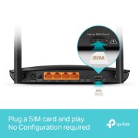 Usmerjevalnik TP-LINK Archer MR600 V2, 802.11a/b/g/n/ac, 4G+ SIM, dvopasovni gigabitni Archer MR600 usmerjevalnik, 3 x 10/100/1000 LAN + 1 x 10/100/1000 WAN + 1 x 4G SIM, 2 anteni, brezžični