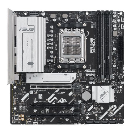 Matična plošča ASUS PRIME B840M-A-CSM, AMD B840, DDR5, mATX, s. AM5