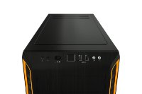 Ohišje BE QUIET Pure Base 600, ATX, s steklenim oknom, črno-oranžno, brez napajanja