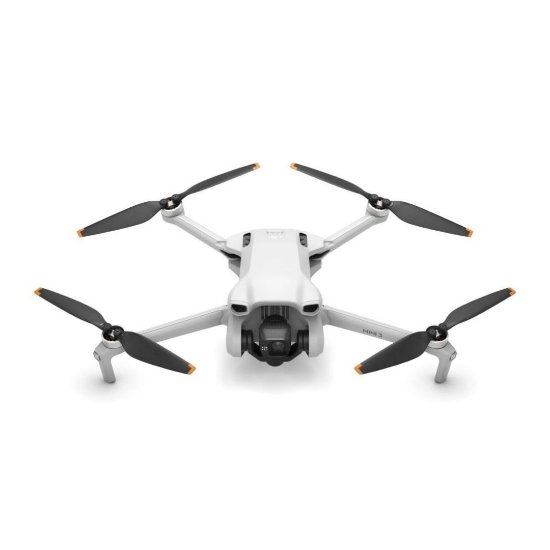 Dron DJI Mini 3, 4K kamera, 3-osni gimbal, čas letenja do 38 minut, pametni daljinski upravljalnik, bela barva