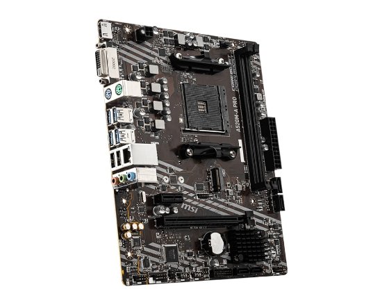 Matična plošća MSI A520M-A PRO, AMD A520, DDR4, mATX, s. AM4