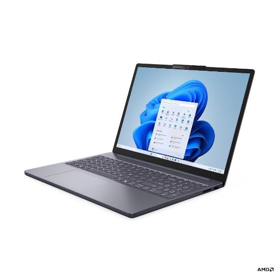 Prenosnik LENOVO IdeaPad Slim 3 83K700BVSC / Ryzen 7 7735HS, 24GB, 1TB SSD, AMD Radeon 680M Graphics, 15.3" WUXGA IPS, brez OS, siv