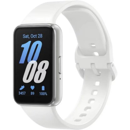 Zapestnica SAMSUNG Galaxy Fit 3, merenje aktivnosti, sledenje stresa, bela