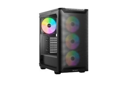 Ohišje BE QUIET Pure Base 501LX, ATX, okno, črno, bez napajalnika