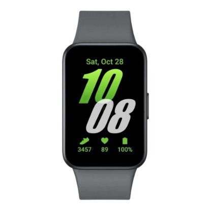 Zapestnica SAMSUNG Galaxy Fit 3, merenje aktivnosti, sledenje stresa, siva