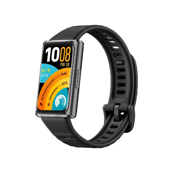 Narukvica HUAWEI Band 11 Pro, mjerenje aktivnosti, senzor pokreta, vodootporna, aluminium, crna