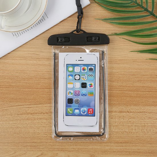 Torbica za smartphone, do 6,7", univerzalna, vodonepropusna, črni