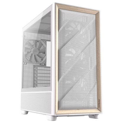 Ohišje ANTEC Flux White, MIDI, E-ATX, belo, bez napajalnika